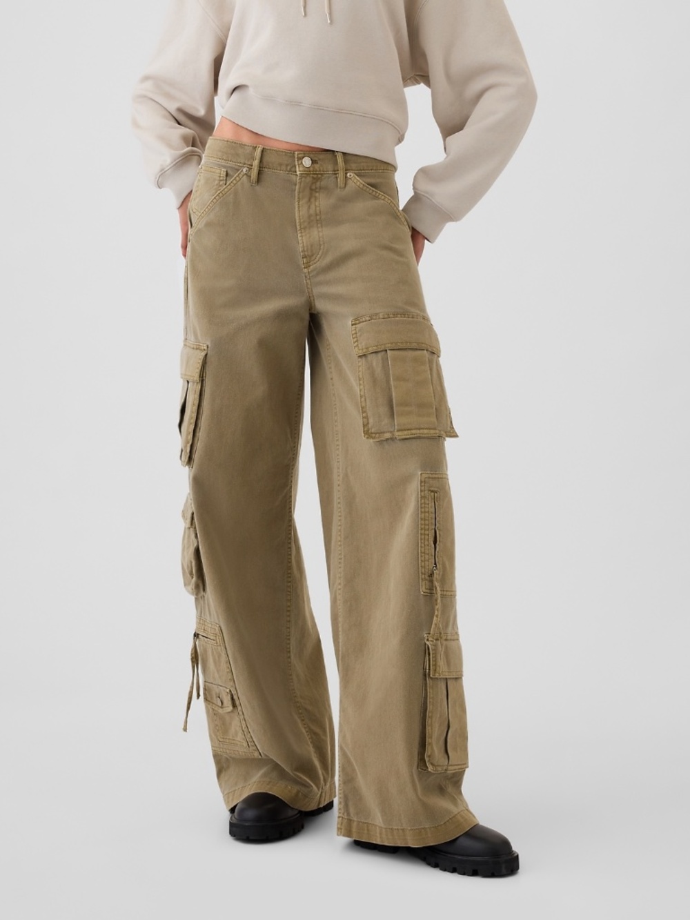 GAP Cargo Pants Size 4 Regular - Picture 7 of 8